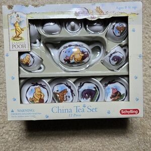 Classic Pooh MINI China Tea Set